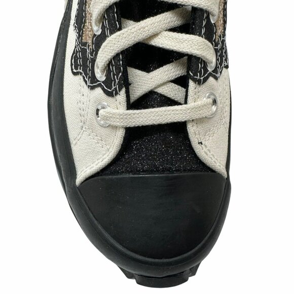 ⭐Rare Converse Run Star Hike Hi Women Shoes Sz 6.5 Leopard Platform Gold 172036C - Picture 11 of 12